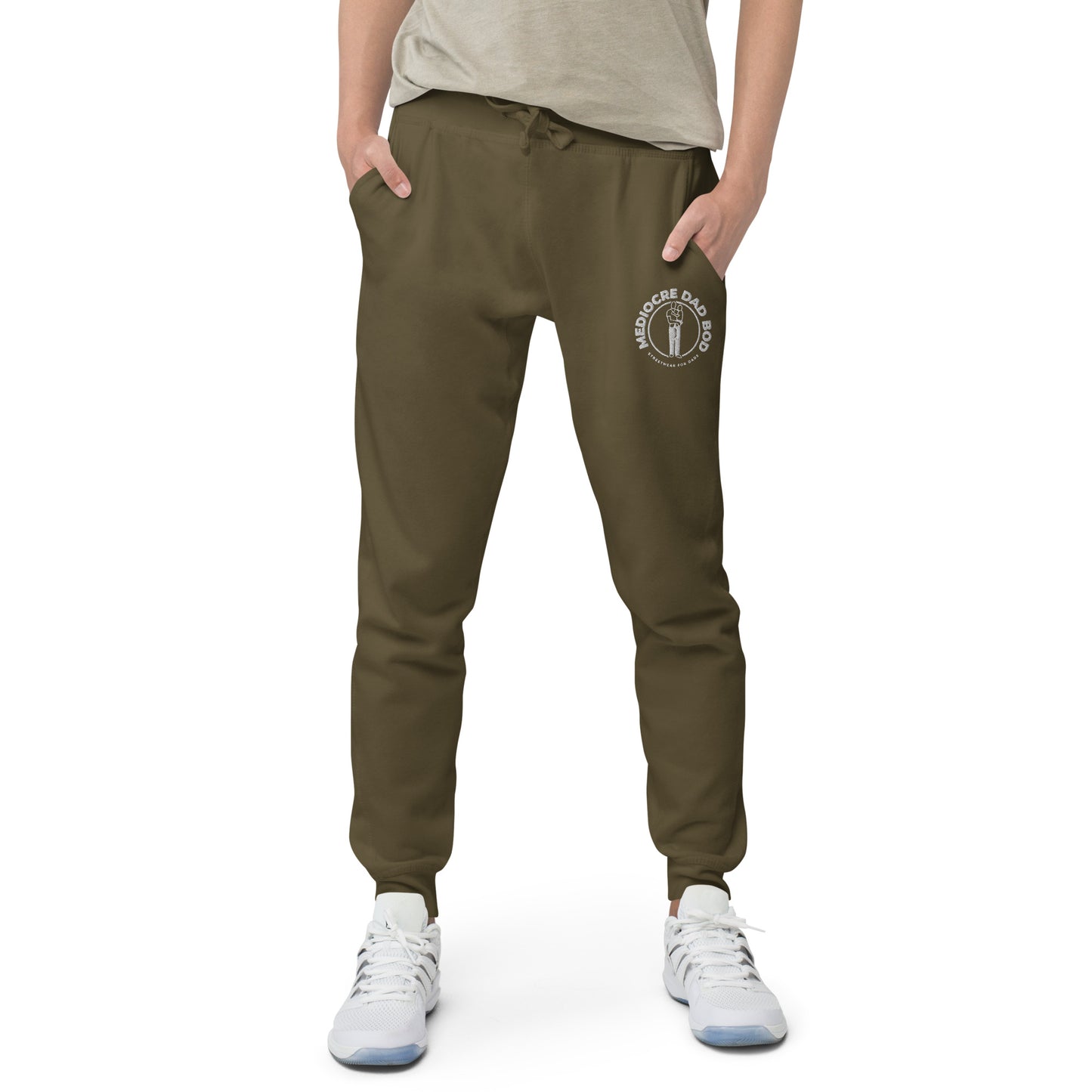 Show It Off Sweatpants - Premium Fleece - Mediocre Dad Bod