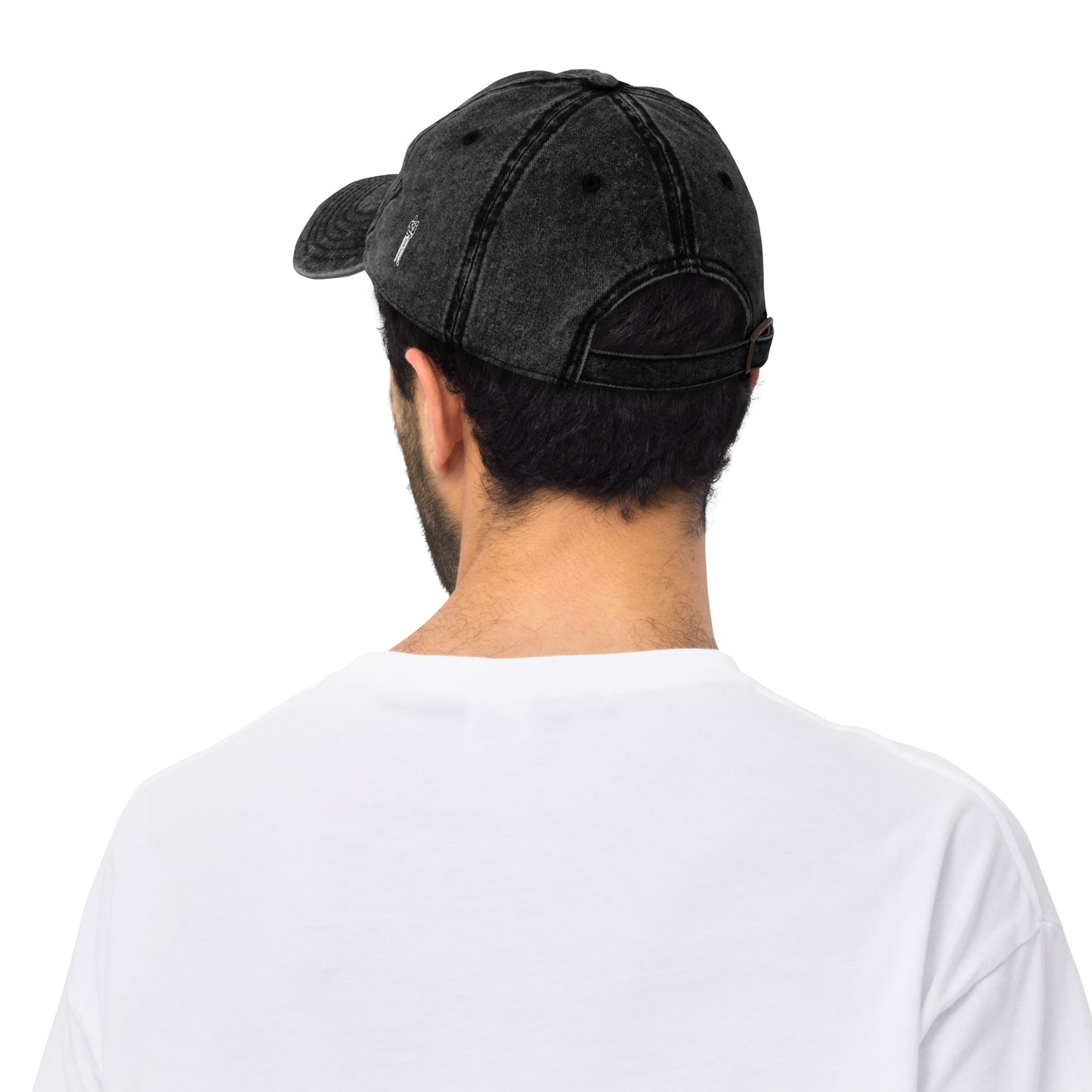 Vintage Cotton Twill Dad Hat Embroidered Text - Mediocre Dad Bod