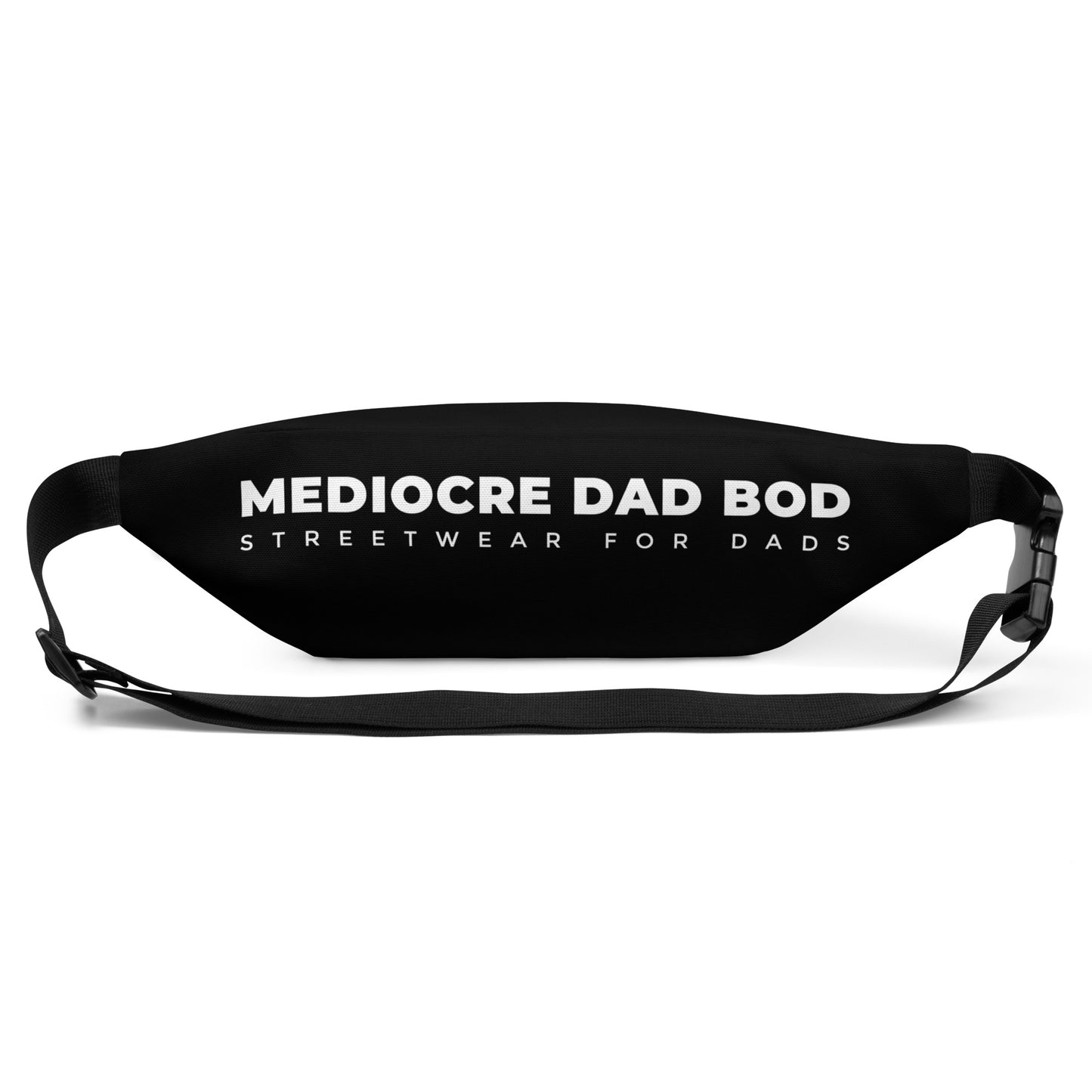 Fanny Pack -Cross-body Bag - Black - Mediocre Dad Bod