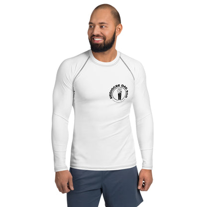 Men's Base Layer for Swim or Exercise - White - Mediocre Dad Bod