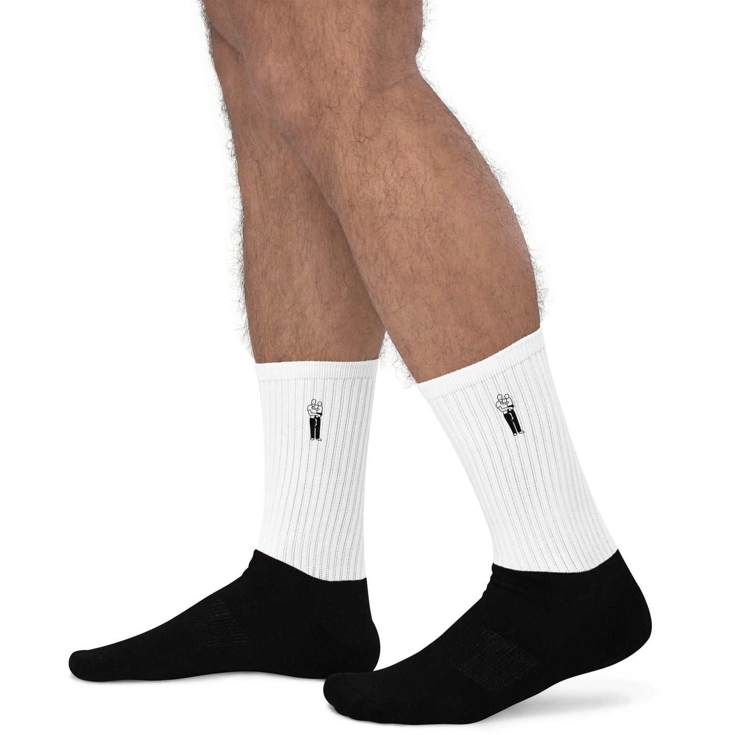 Crew Length Socks with Cushioned Bottom - Mediocre Dad Bod