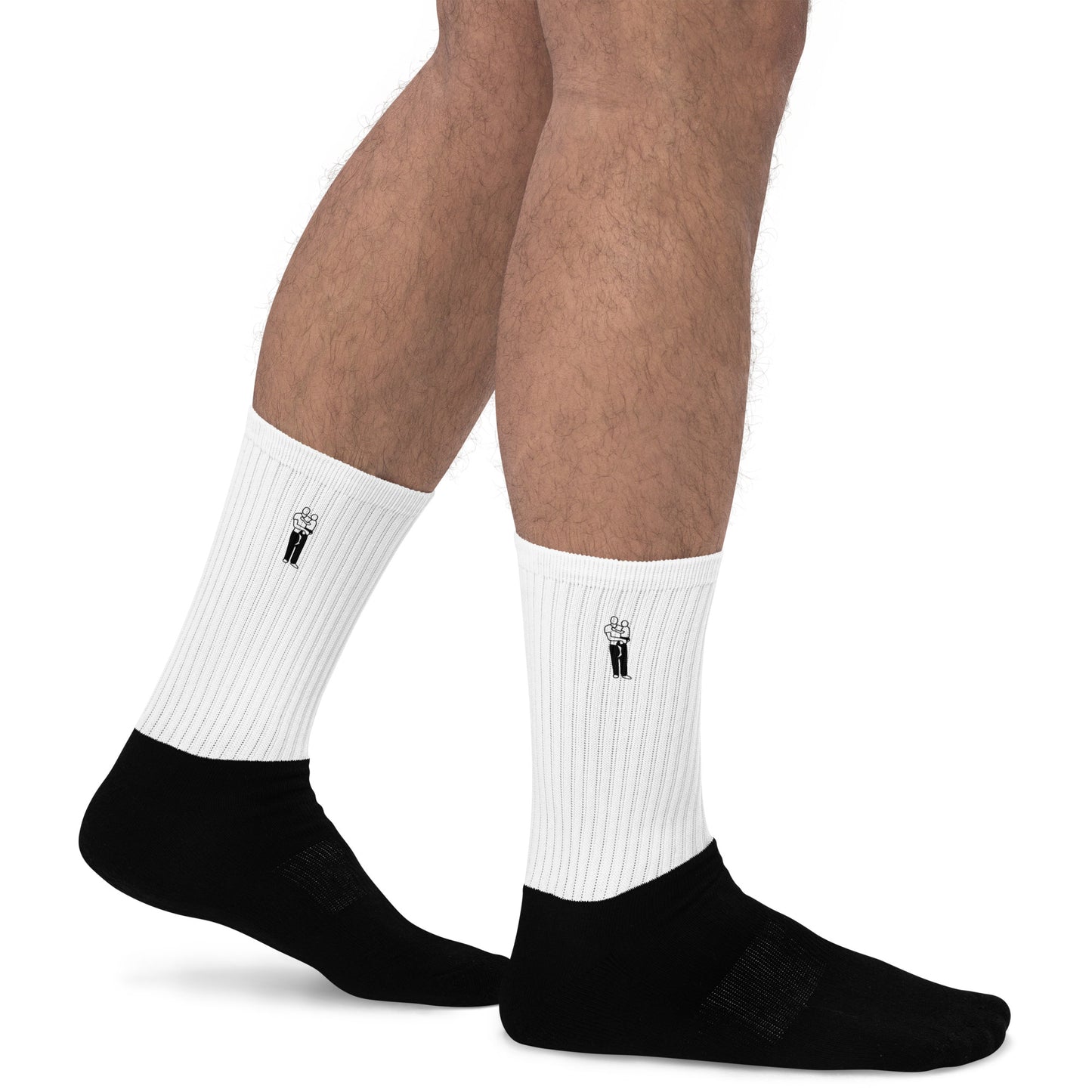 Crew Length Socks with Cushioned Bottom - Mediocre Dad Bod