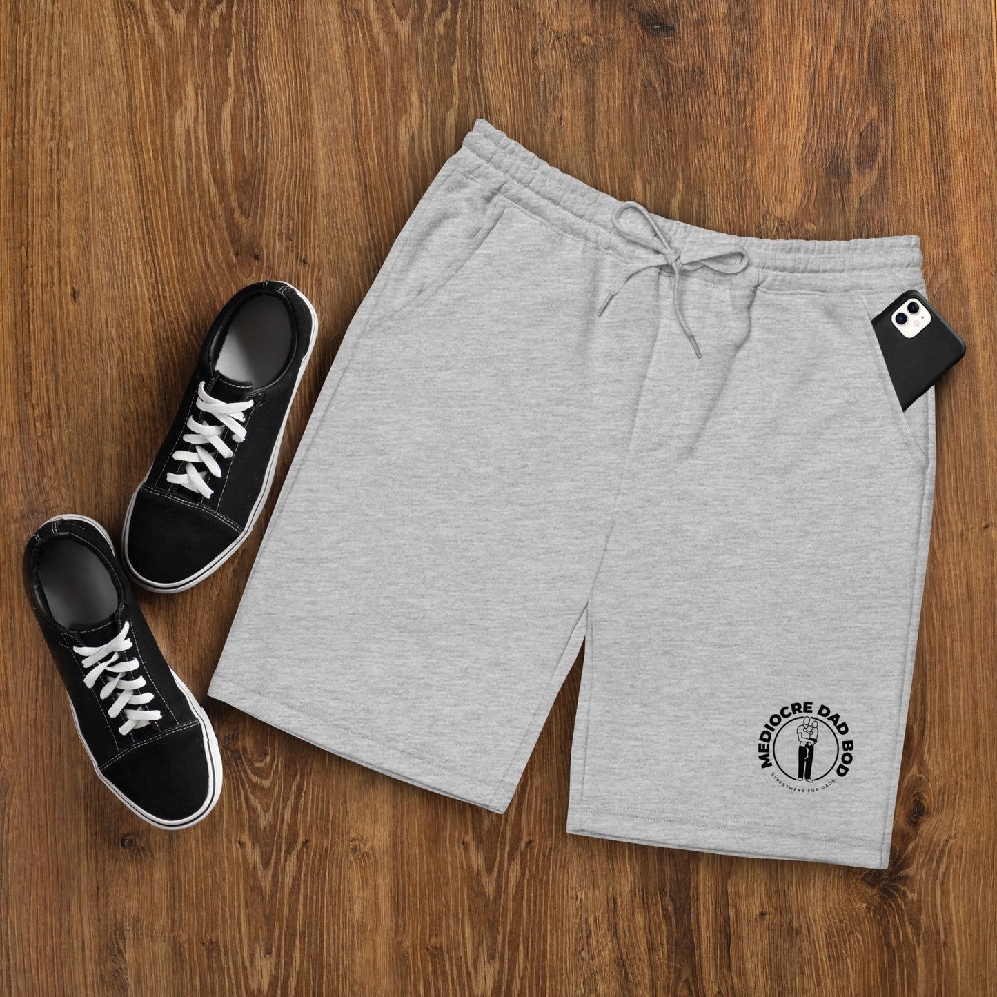 Show It Off Shorts - Premium Fleece - Mediocre Dad Bod