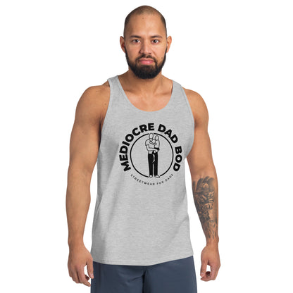 Lightweight Tank Top with Logo - Mediocre Dad Bod