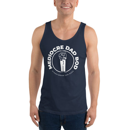 Lightweight Tank Top with Logo - Mediocre Dad Bod