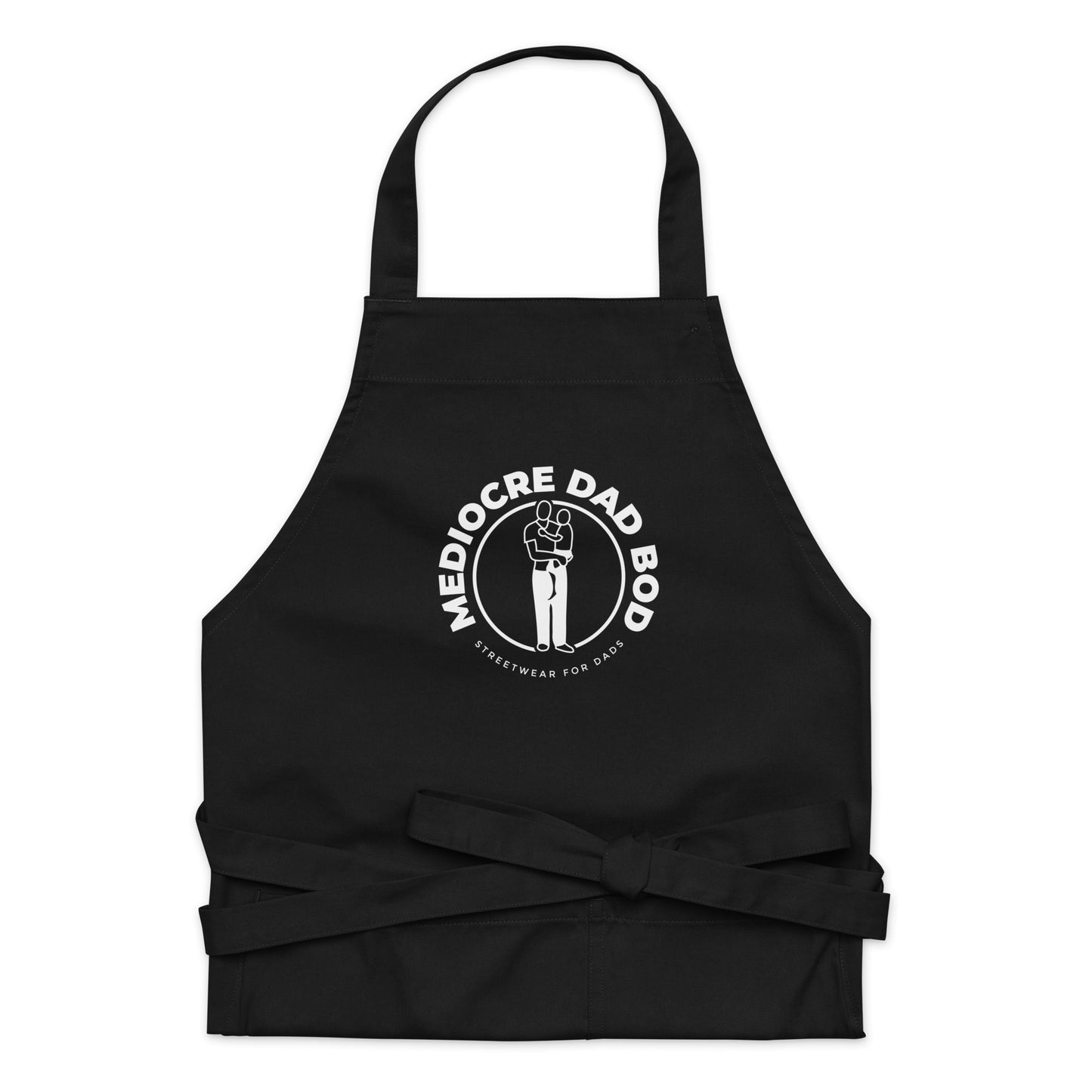 Organic Cotton Grillmaster Apron - Mediocre Dad Bod