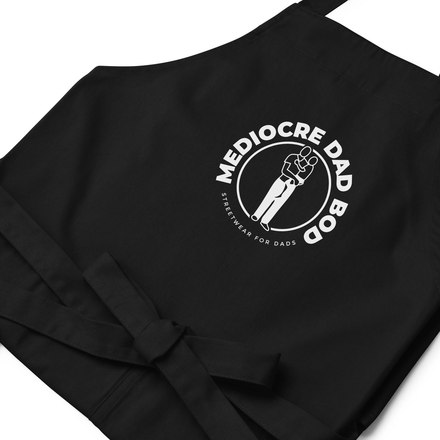 Organic Cotton Grillmaster Apron - Mediocre Dad Bod