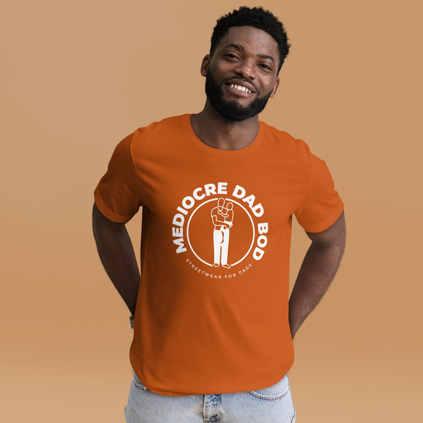 Lightweight T-Shirt with Logo - Mediocre Dad Bod