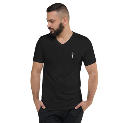 Short Sleeve V-Neck Premium T-Shirt - Mediocre Dad Bod