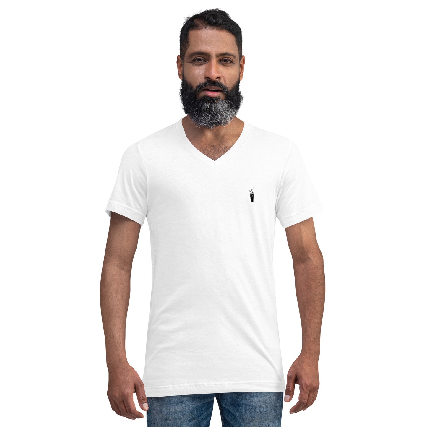 Short Sleeve V-Neck Premium T-Shirt - Mediocre Dad Bod